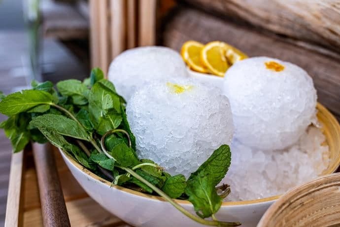 Aroma koule s čerstvou mátou a citronem